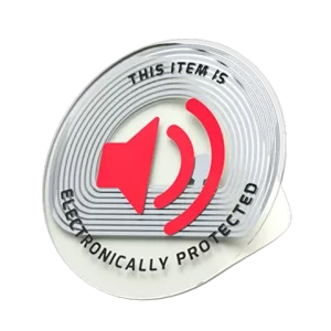 RF Paper Label 34 mm Round