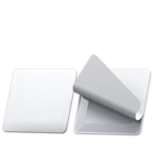 RF Paper Label 31×32 mm Plain