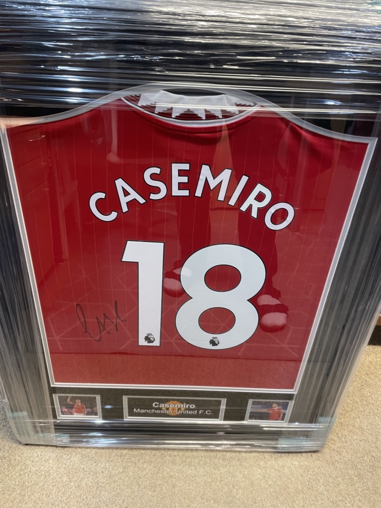 Casemiro sold memorabilia