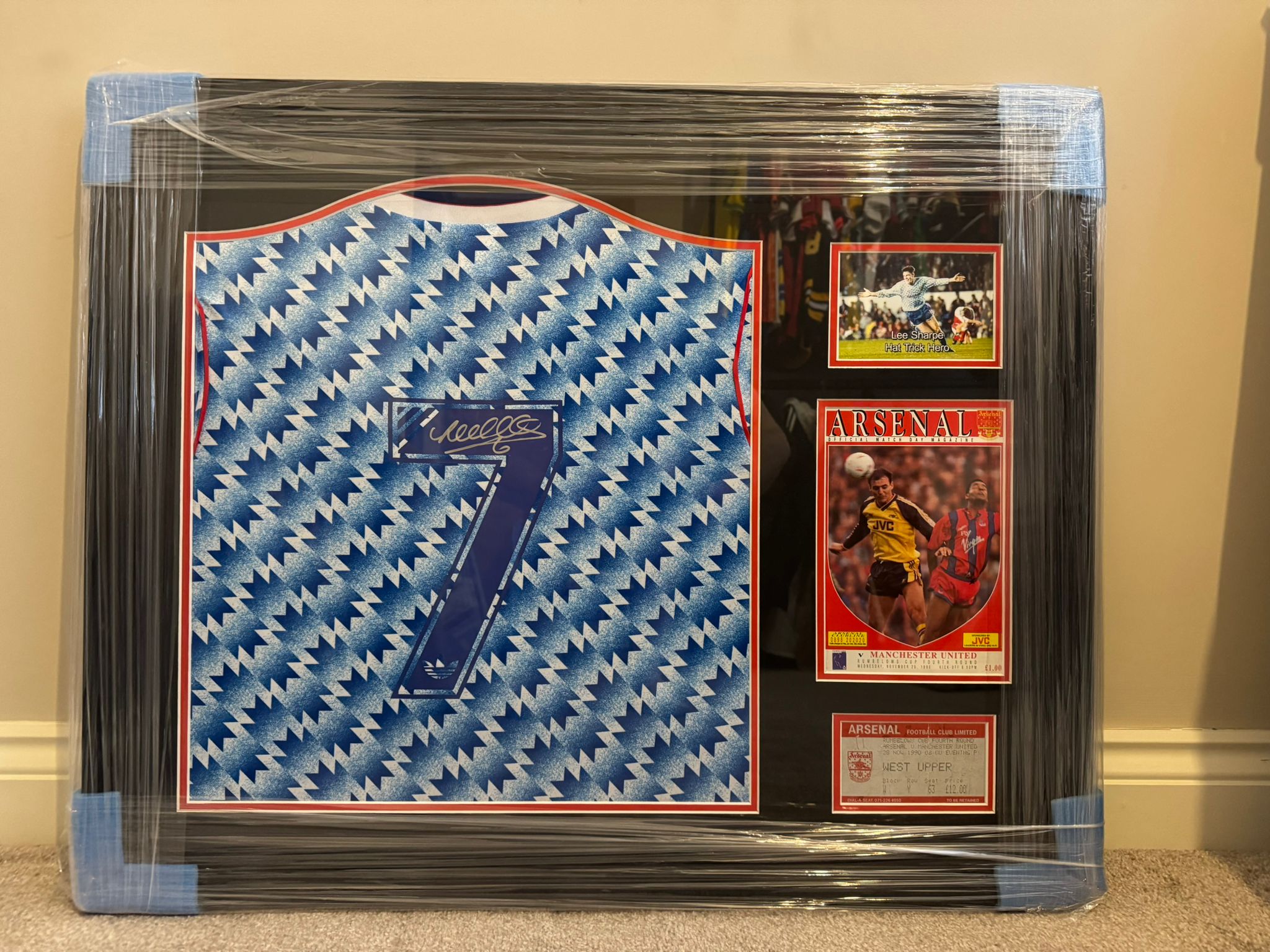 Lee Sharpe memorabilia