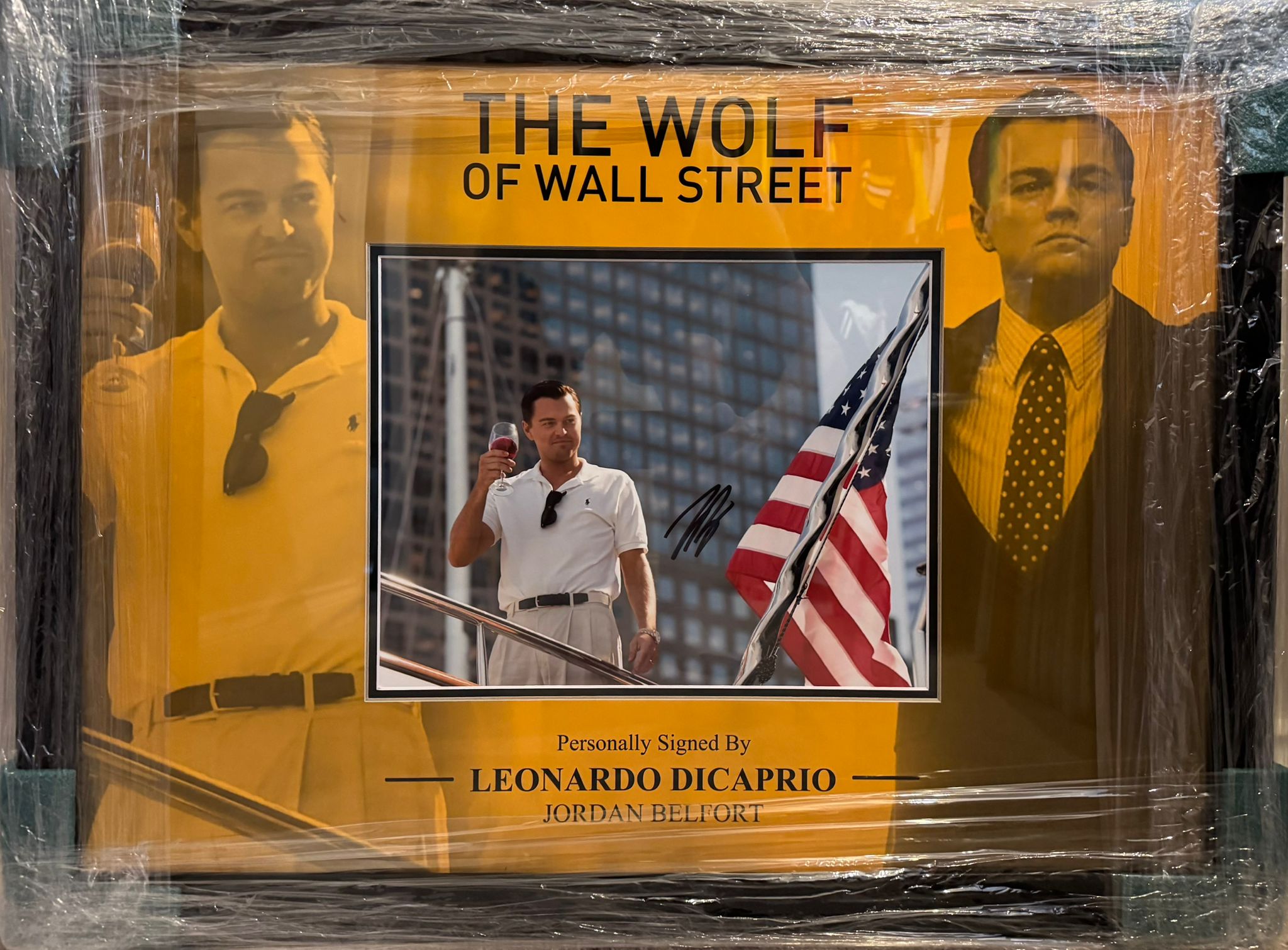 Wolf of Wall Street memorabilia